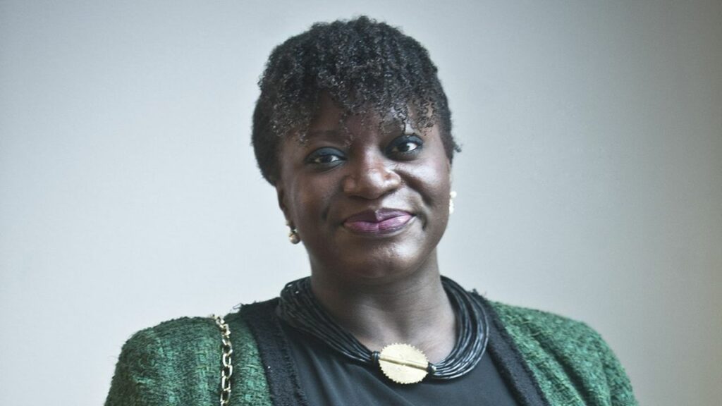 Fatoumata BA (Senegal), entrepreneure, ancienne directrice generale de Jumia en Cote d'Ivoire et au Nigeria. En 2017, elle cree Janngo, qui oeuvre au financement des start up. A RFI, Paris, le 02.10.2020.