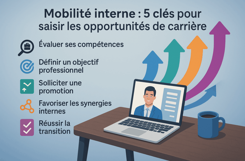 Mobilité interne : 5 clés pour saisir les opportunités de carrière