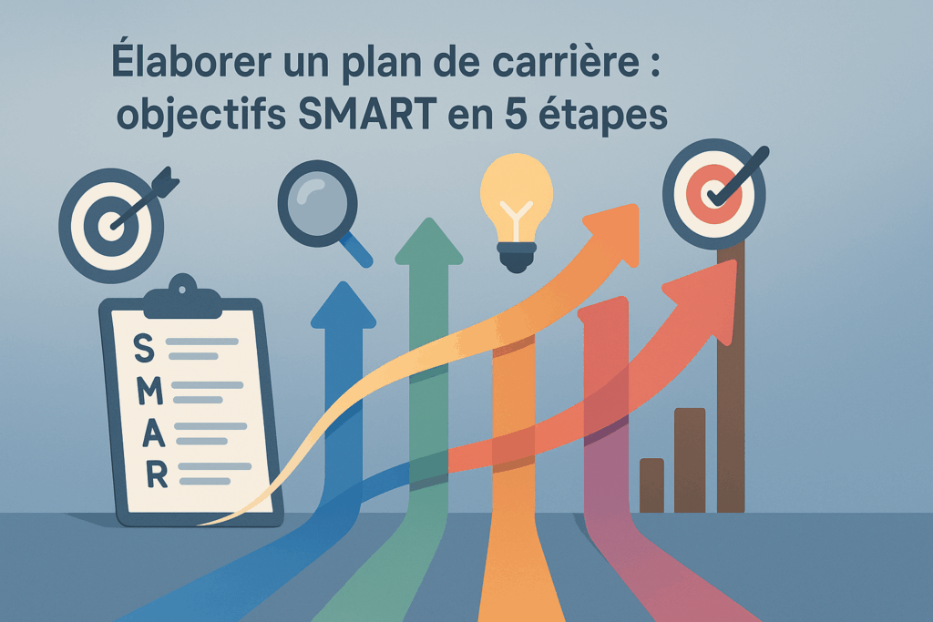 Élaborer un plan de carrière : objectifs SMART en 5 étapes