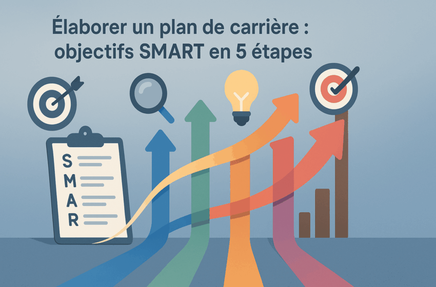 Élaborer un plan de carrière : objectifs SMART en 5 étapes