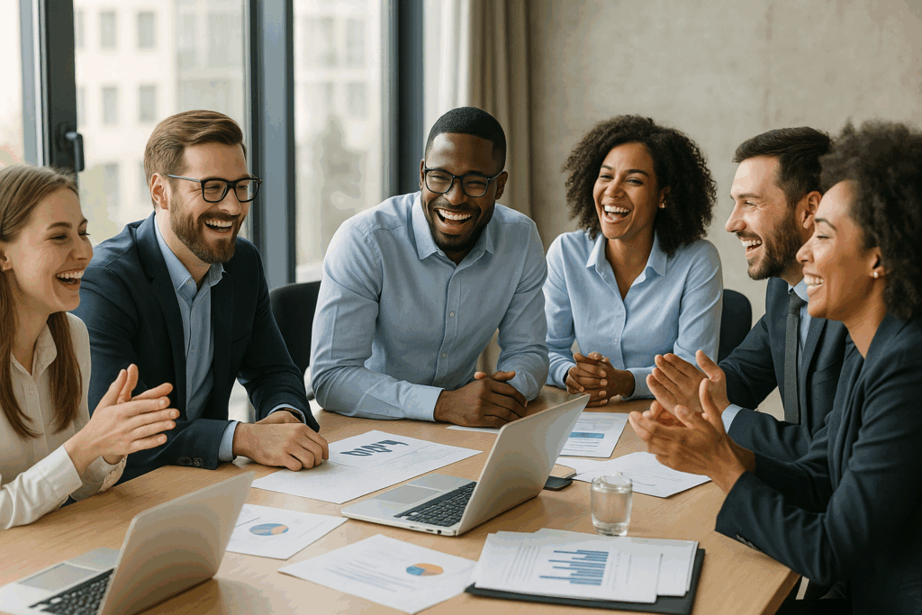 The Global pursuit of happiness at work illustrated