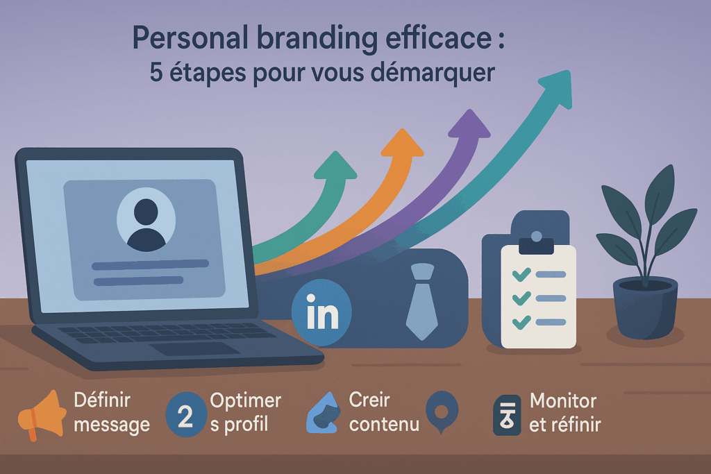 Personal branding efficace : 5 étapes pour vous démarquer