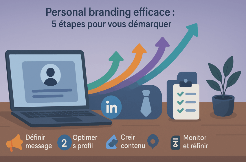 Personal branding efficace : 5 étapes pour vous démarquer