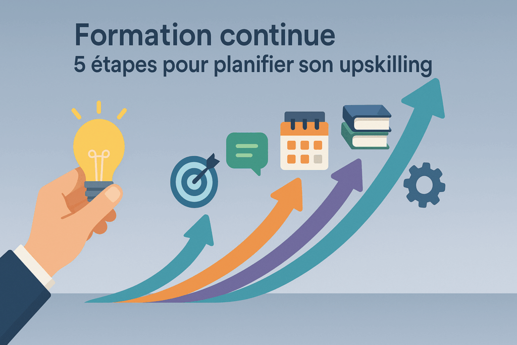 Formation continue : 5 étapes pour planifier son upskilling